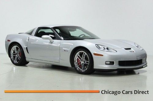 09 corvette z06 coupe 2lz 17k navigation  bose heads up chrome wheels warranty