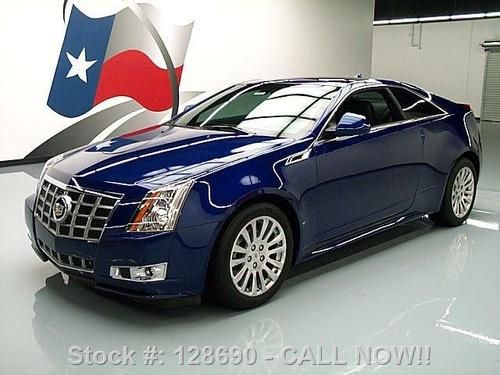 2012 cadillac cts4 premium awd sunroof nav rear cam 4k! texas direct auto