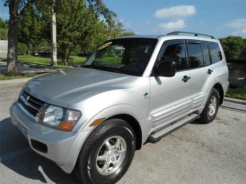 2002 mitsubishi montero xls 4x4 automatic_no smoke_florida vehicle