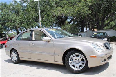 2003 mercedes benz e320 gold 4door sedan