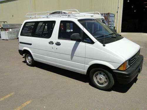 1991 ford aerostar cargo van