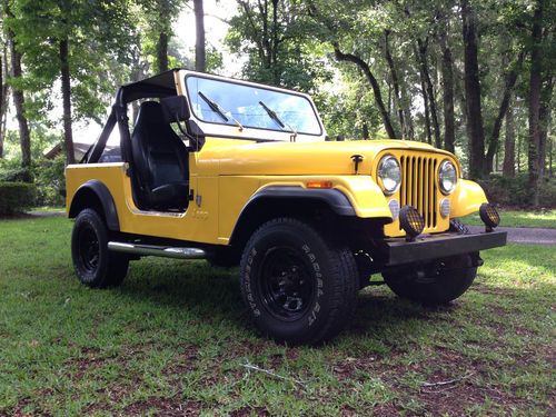 1983 jeep cj7 - daily driver, 5 speed, 4wd