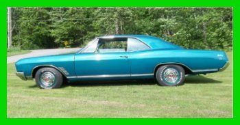 1966 buick gs 401 nailhead 4-speed manual coupe turquoise