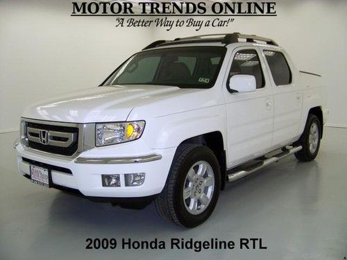 4x4 rtl navigation rearcam sunroof leather htd seats 2009 honda ridgeline 70k