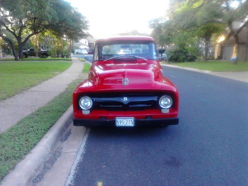 Classic 1956 ford f-100 small window pickup