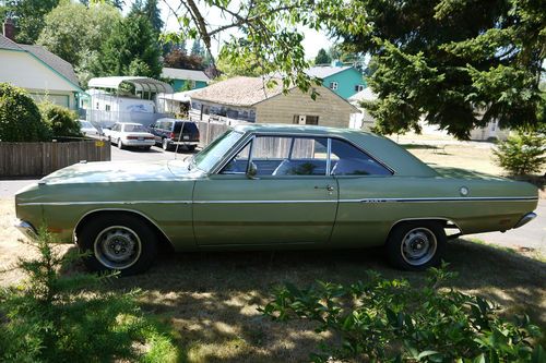 1969 dodge dart 2 dr, matching numbers with original 1969 window sticker