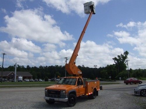 1998 gmc 3500 hd drw 30 ft bucket truck diesel