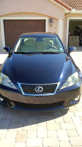 2009 lexus is250 base sedan 4-door 2.5l