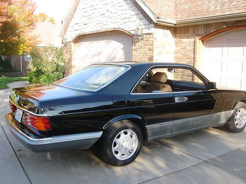 Outstanding 1987 mercedes benz 560 sec  only 104k -newer $6700 paint job -finest