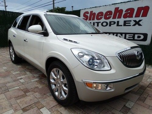 2011 buick enclave cxl 1 owner nav lthr sunroofs dvd pwr pkg more! automatic 4-d