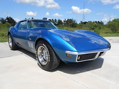 1969 coupe show quality original car auto a/c ps pb lemans blue low mile video