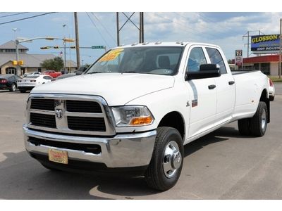2011 dodge ram 3500 dually crew cab 4x4 diesel manual leather seats tow pkge tex