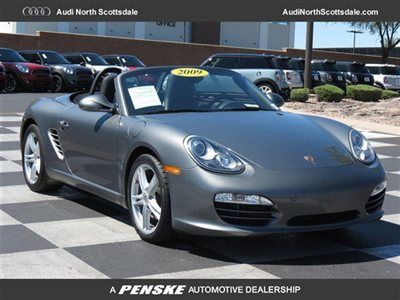 Boxster- heated seats-leather- one owner-clean car fax -manual shift