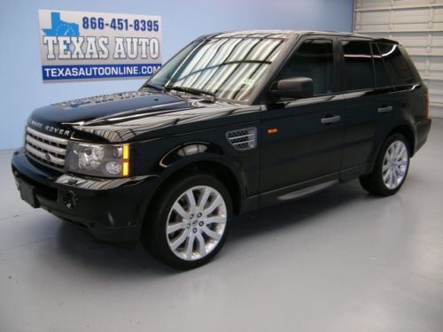 We finance!!!  2008 land rover range rover sport 4x4 supercharged nav texas auto