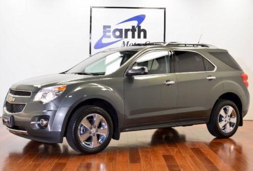 2013 chevrolet equinox ltz, chrome, 8k miles, backup camera, one owner, loaded!!