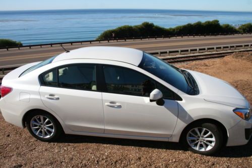 2012 subaru impreza base sedan 4-door 2.0l