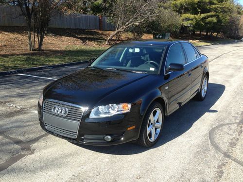 2007 audi a4 quattro sedan 4-door 3.2l v-6 only 37k miles 1 owner all rcords!