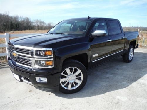 New black high country 5.3l v8 4 door crew cab 4x4 truck