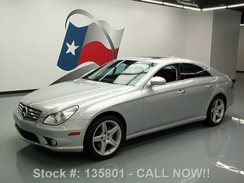 2008 mercedes-benz cls550 amg sport p1 sunroof nav 62k texas direct auto