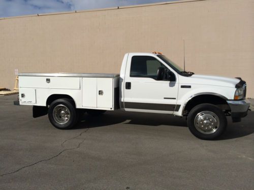 2002 ford f450 regular cab xl dually service bed 179k 7.3 powerstroke diesel