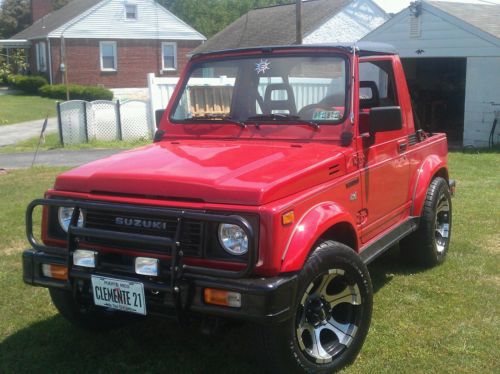 1991 suzuki samurai  1.3l 5-speed ready !