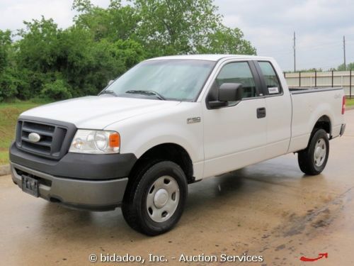 2006 ford f-150 4x4 extended cab pickup truck v-8 a/t 6.5ft bed cold a/c bidadoo