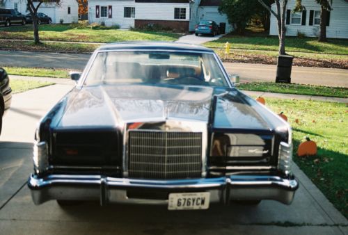 1977 lincoln continental base hardtop 2-door 7.5l