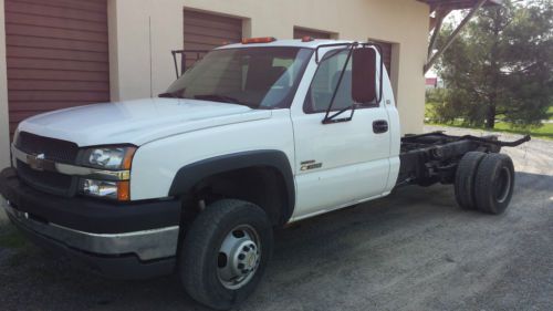 2004 chevrolet silverado 3500 6.6 duramax diesel cab &amp; chassis chevy gmc