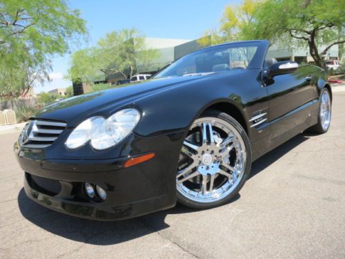 18k orig miles real deal brabus package 20&#034; whls pano rare 03 05 06 sl55 sl65