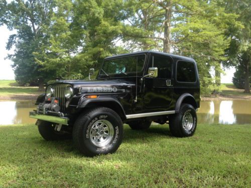 1981 jeep cj7 laredo edition factory v8,auto,a/c, un-restored daily driver! nice