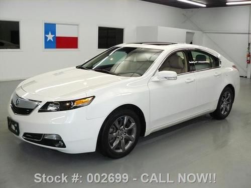 2012 acura tl automatic sunroof heated leather 11k mi texas direct auto