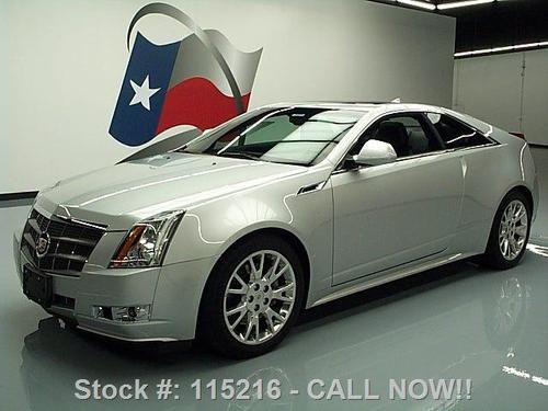 2011 cadillac cts 3.6l premium nav rear cam 19's 21k mi texas direct auto