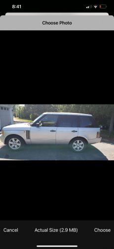 2004 range rover hse