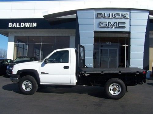 2006 chevrolet c2500 4x4 flatbed gooseneck