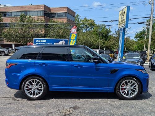 2022 land rover range rover sport v8 supercharged svr