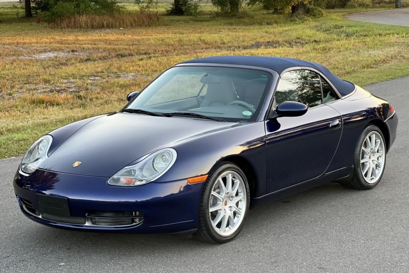 2001 porsche 911 carrera cabriolet 6-speed