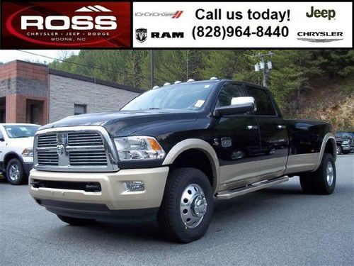 Brand new 2012 ram 3500 longhorn crew cab msrp-$61,555