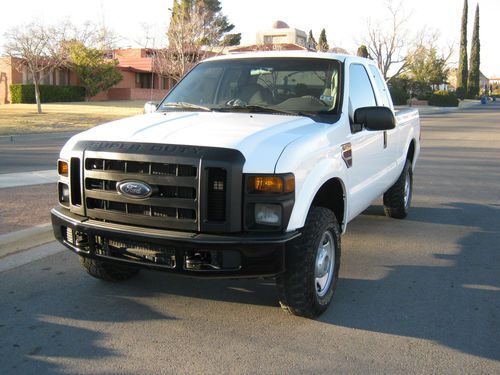 2008 ford f-250 super duty xl extended cab pickup 4-door 6.4l diesel 4x4 4wd