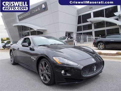 2012 maserati granturismo coupe cpo certified warranty black nav leather sport