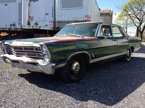 1967 ford galaxie 500 390 auto 41k original miles no rust!  a/c