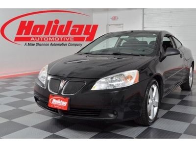 2006 pontiac g6 gtp 2 door 2dr 6 speed manual moonroof sunroof black we finance!