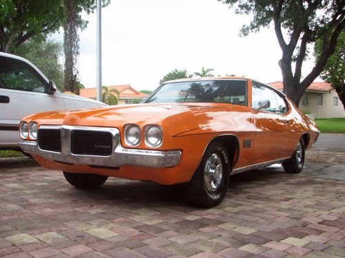 1970 pontiac lemans sport 5.7l total restoration matching numbers low reserve!!!