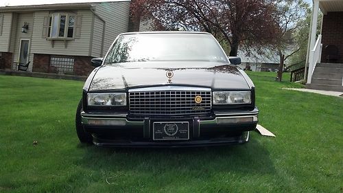 1991 cadillac eldorado biarritz coupe 2-door 4.9l triple black 60k miles