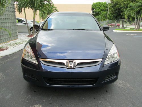 2007 honda accord value package sedan 4-door 2.4l no reserve!!!!