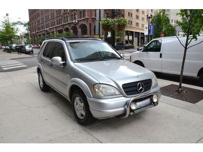 2000 ml320! silver/black! 136k miles! call rudy@7734073227