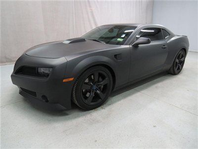 2010 chevrolet camaro z/ta conversion firebirb trans am package leather