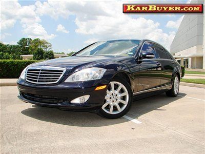 2007 mercedes s550 clean non smoker rear shades wood sunroof serviced