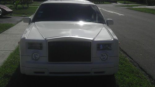 1996 lincoln towncar limo with rolls royce phantom body kit limousine