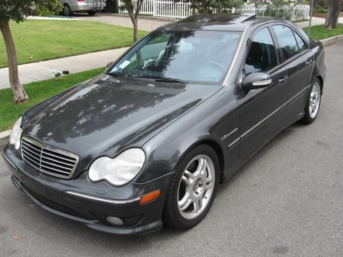 2002 mercedes-benz c32 amg base sedan 4-door 3.2l