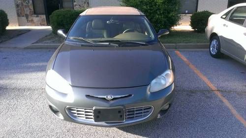 Chrysler sebring lxi 2002 convertible 2-door 2.7l